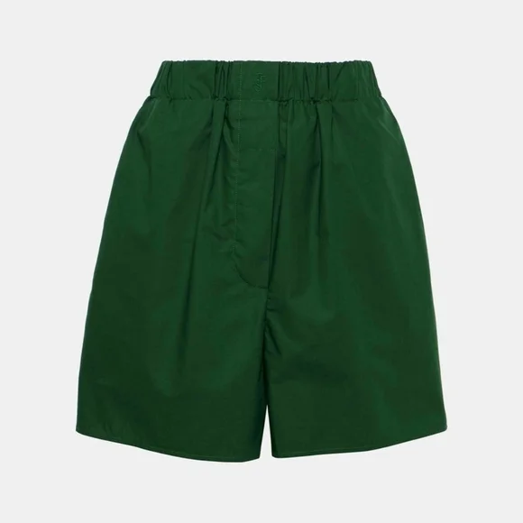 The Frankie Shop Lui High Rise Cotton Shorts - Picture 3 of 11